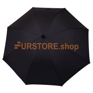 фотогорафия Зонт-трость de esse 1202 полуавтомат Черный в магазине женской меховой одежды https://furstore.shop