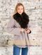 фото Женское зимнее пальто с меховым воротником в интернет магазине магазине меха https://furstore.shop
