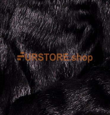 фотогорафия Шубка втоледи из стриженной нутрии с капюшоном в магазине женской меховой одежды https://furstore.shop