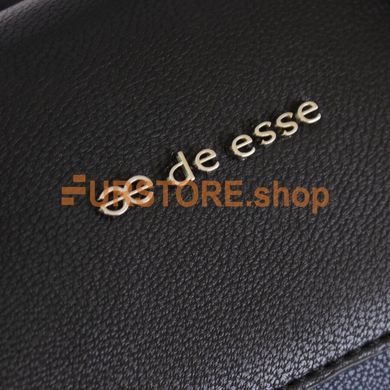 фотогорафия Сумка de esse D23622-4001 Черно-синяя в магазине женской меховой одежды https://furstore.shop