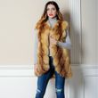 Fur vests from red fox
