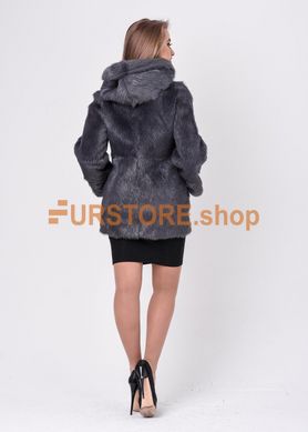 photographic Sheared nutria graphite fur coat in the women's fur clothing store https://furstore.shop