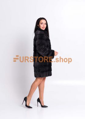 photographic Mink grafite fur coat transformer  in the women's fur clothing store https://furstore.shop