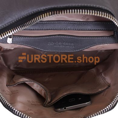 фотогорафия Сумка-рюкзак de esse D23186-4097 Серая в магазине женской меховой одежды https://furstore.shop