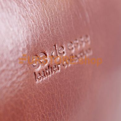 фотогорафия Барсетка из натуральной кожи de esse LC45351X-7 Рыжая в магазине женской меховой одежды https://furstore.shop