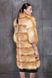 фото Длинная шуба из меха Украинской обесцвеченной лисы в интернет магазине магазине меха https://furstore.shop