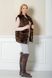фото Хутряна жіноча безрукавка, колір соболь в онлайн крамниці жіночого одягу https://furstore.shop
